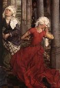 WEYDEN, Rogier van der Seven Sacraments Altarpiece France oil painting artist